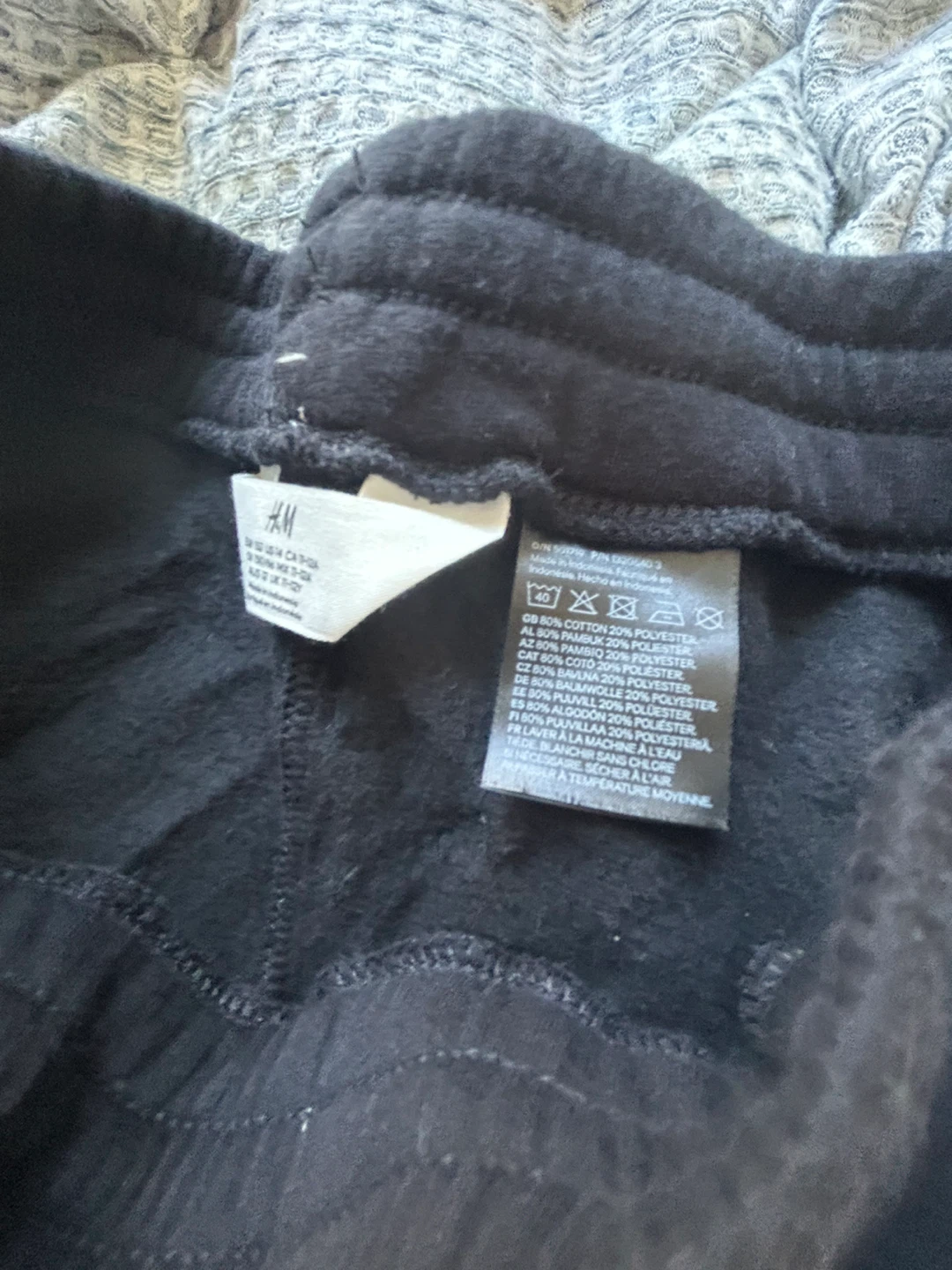 H&M Kids Sweatpants - Grey & Black - photo 4