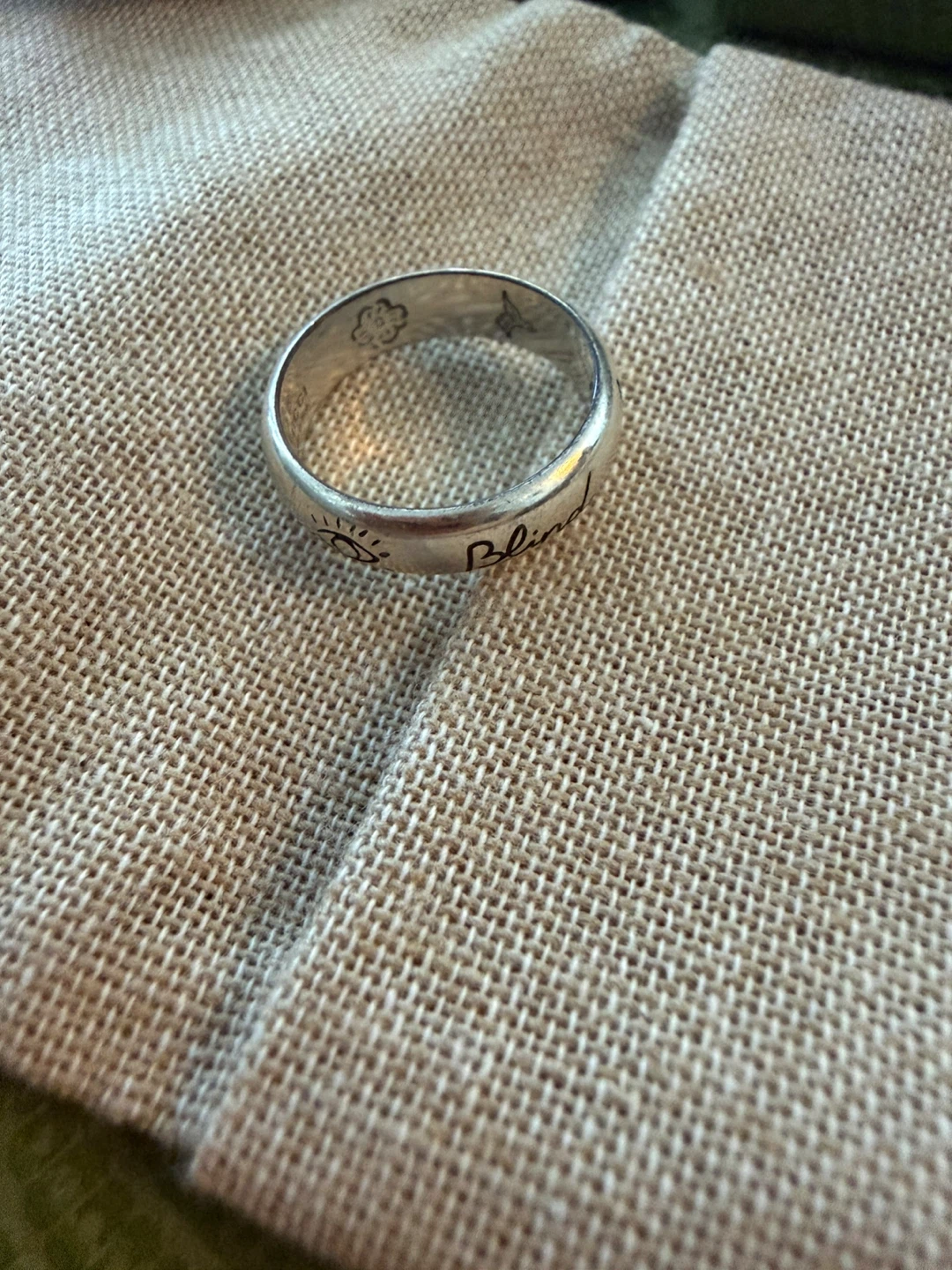 Gucci "Blind for love" Ring with Box - photo 2