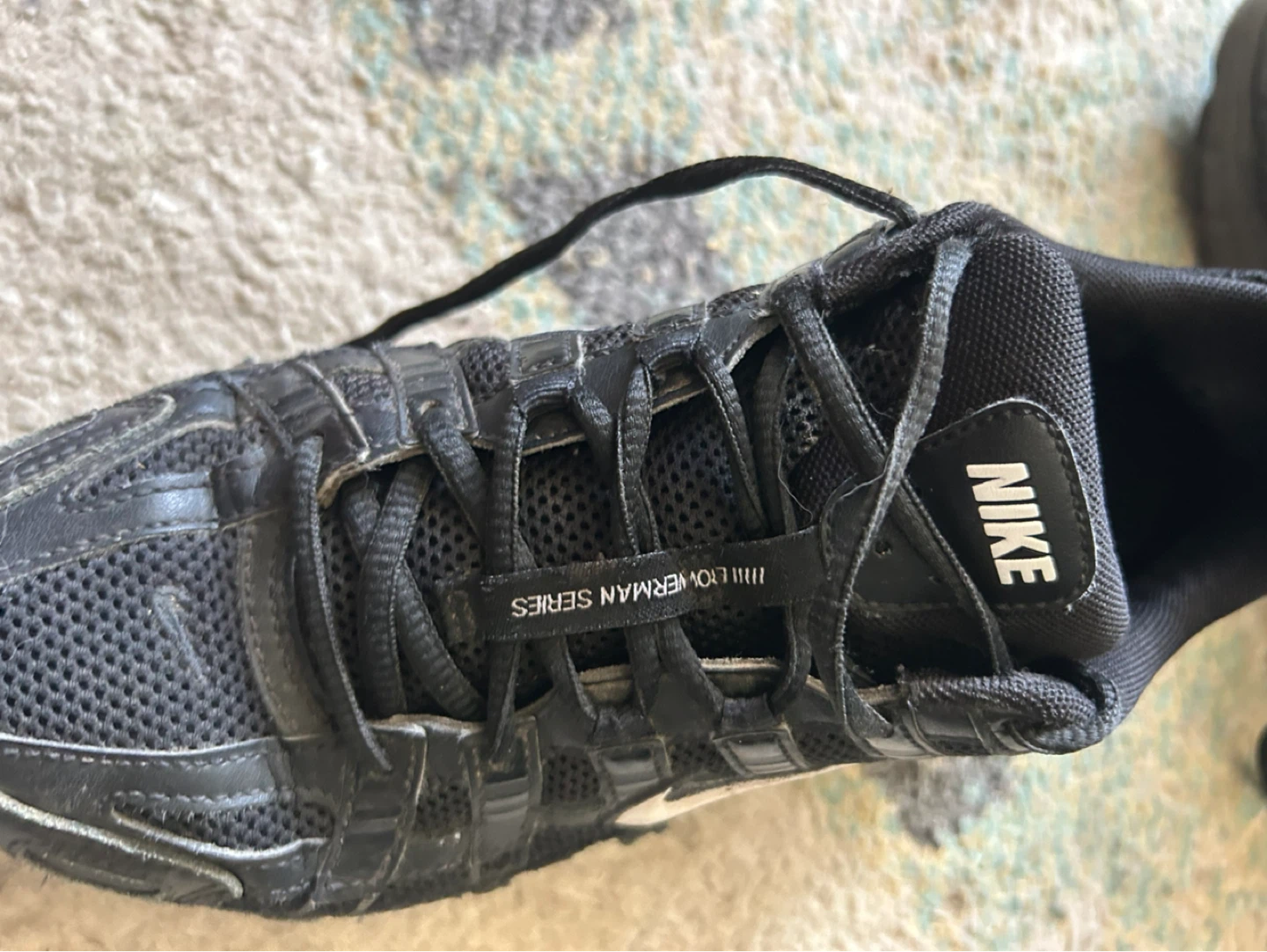 Nike Black "Prowl" Running Shoes - Size 7 - photo 4