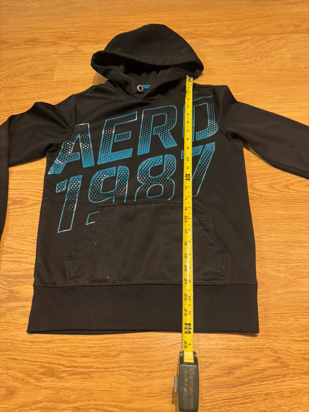 Youth Aeropostale Black Hoodie - photo 4