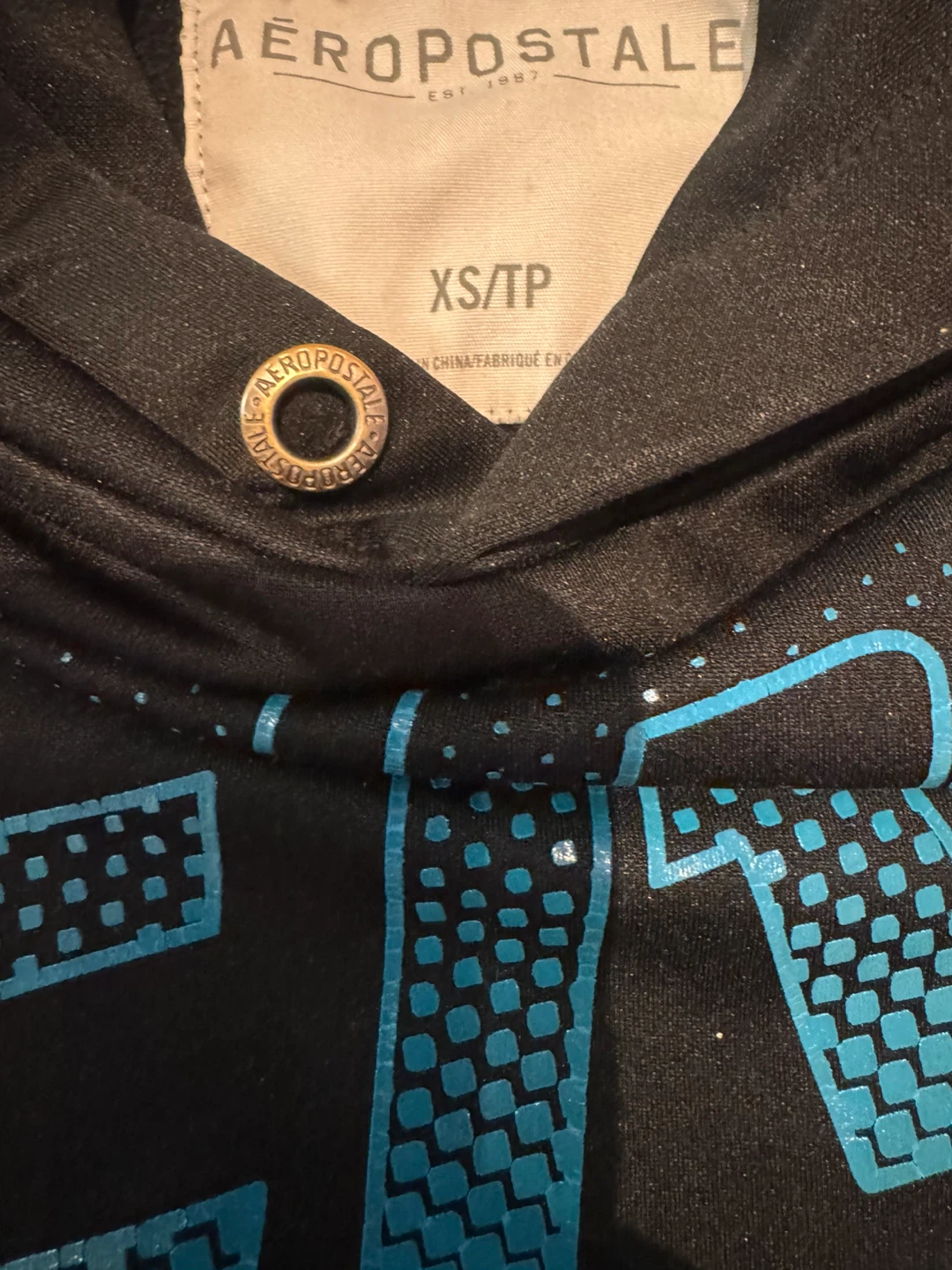 Youth Aeropostale Black Hoodie - photo 2