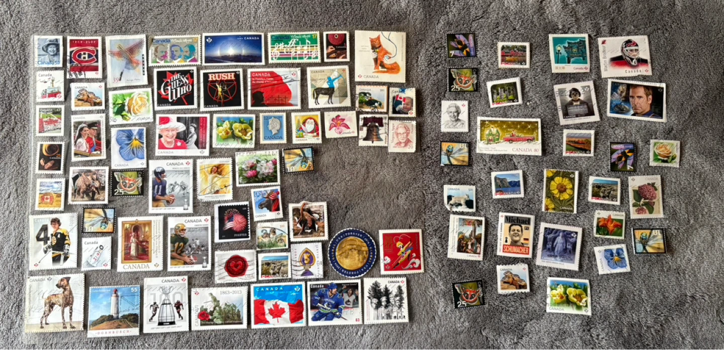 Collection of Canadian Postage Stamps