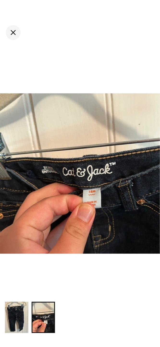 Cat & Jack Toddler Jeans Size 18M - photo 2