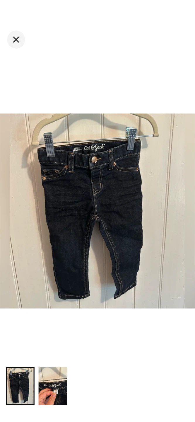 Cat & Jack Toddler Jeans Size 18M