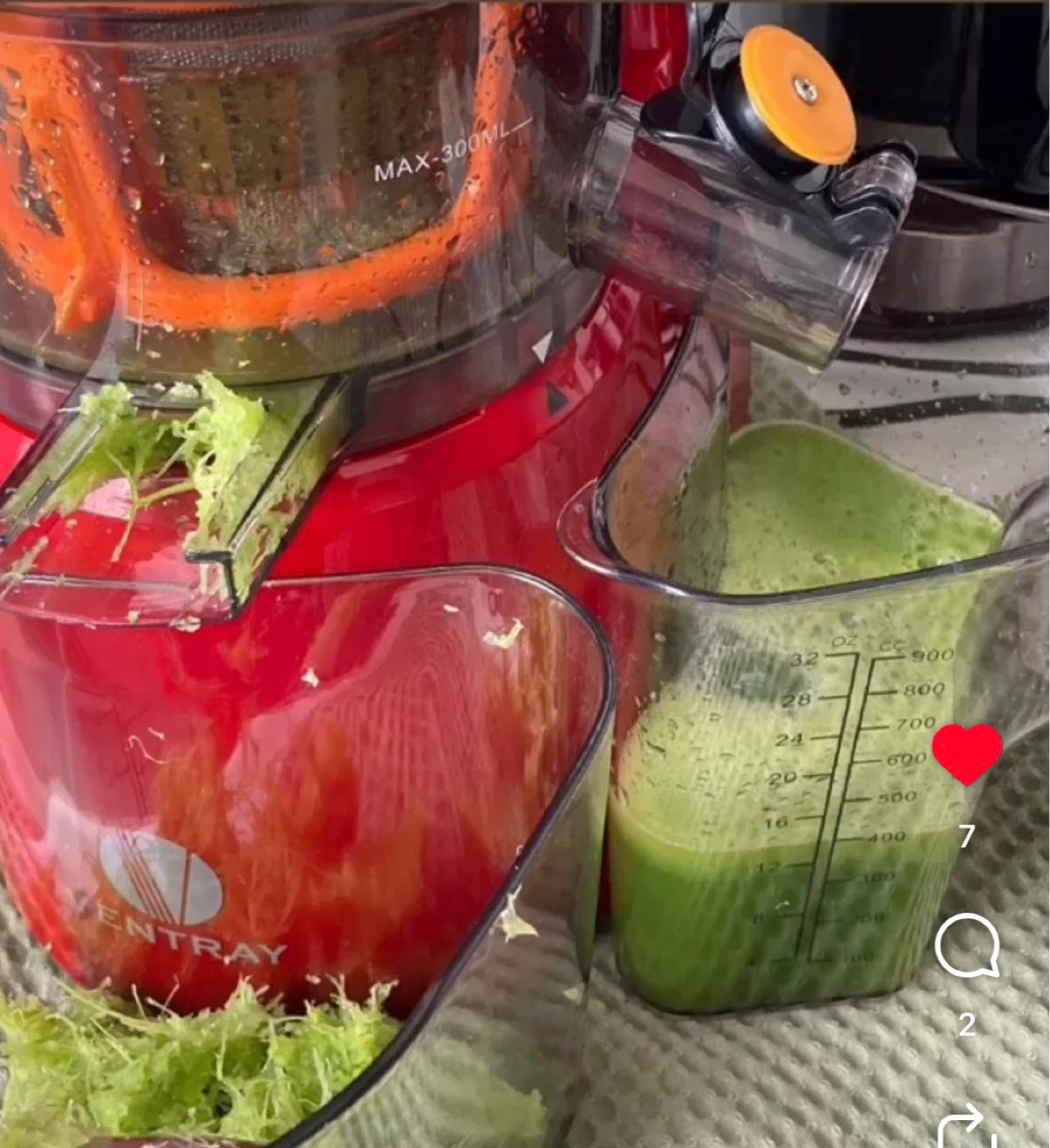Ventray Masticating Juicer - photo 2