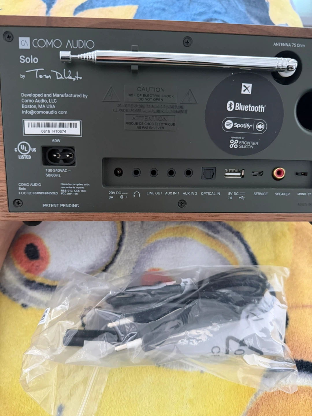 COMO AUDIO Solo Bluetooth Wi-Fi Radio (with type C plug) - photo 2