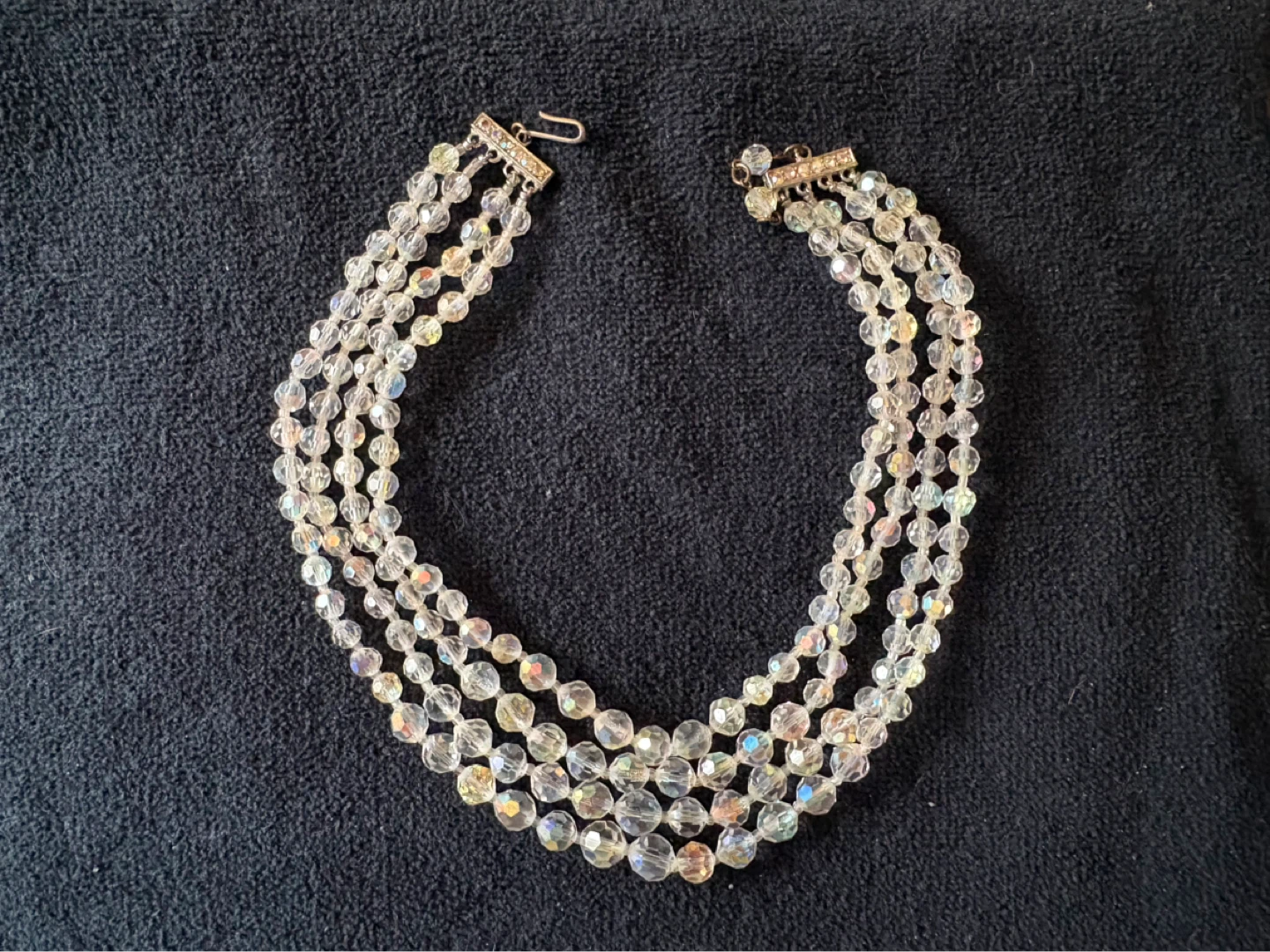 La Reine Austrian Crystal Beaded Necklace