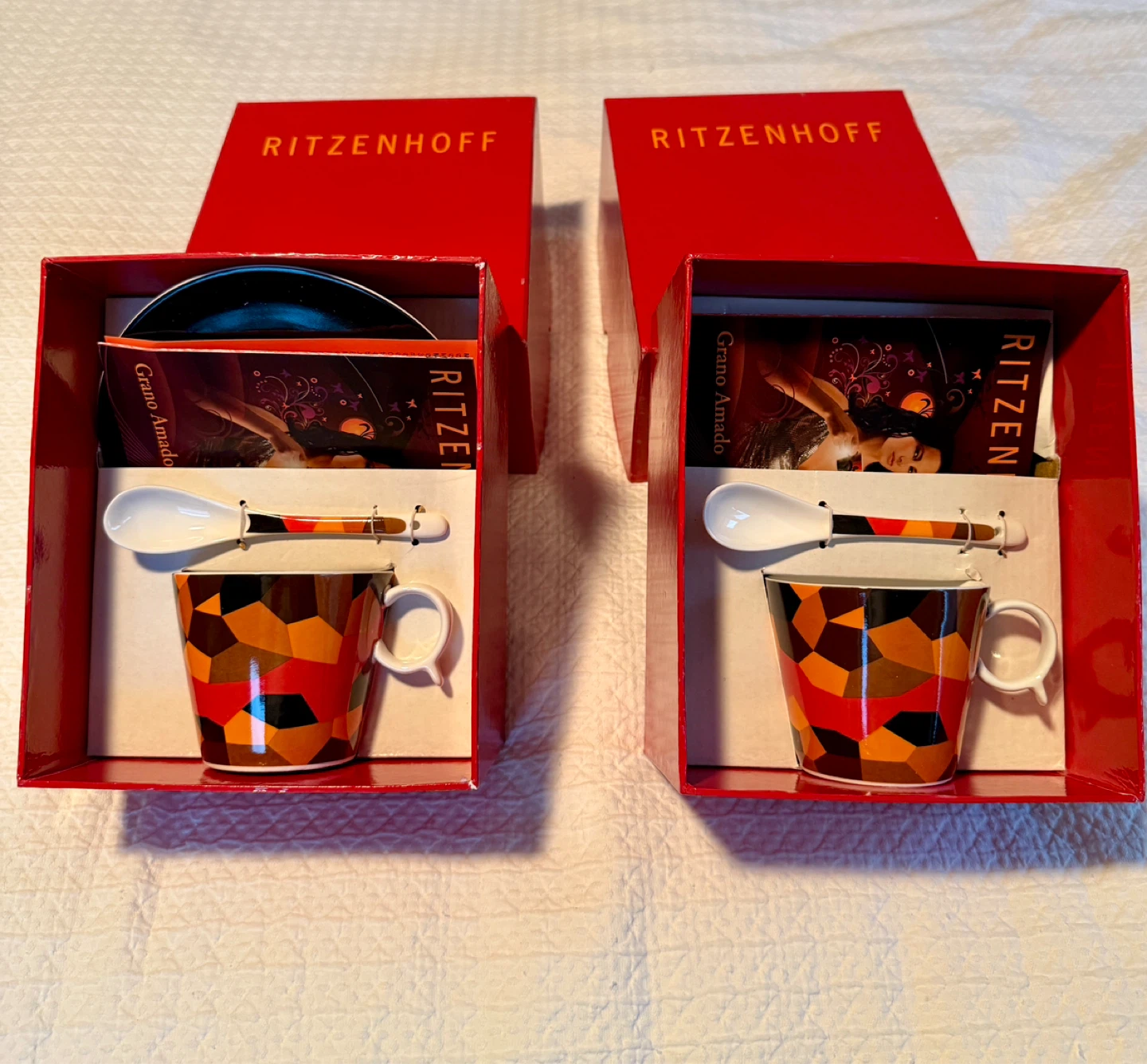 Set of matching Ritzenhoff espresso cups