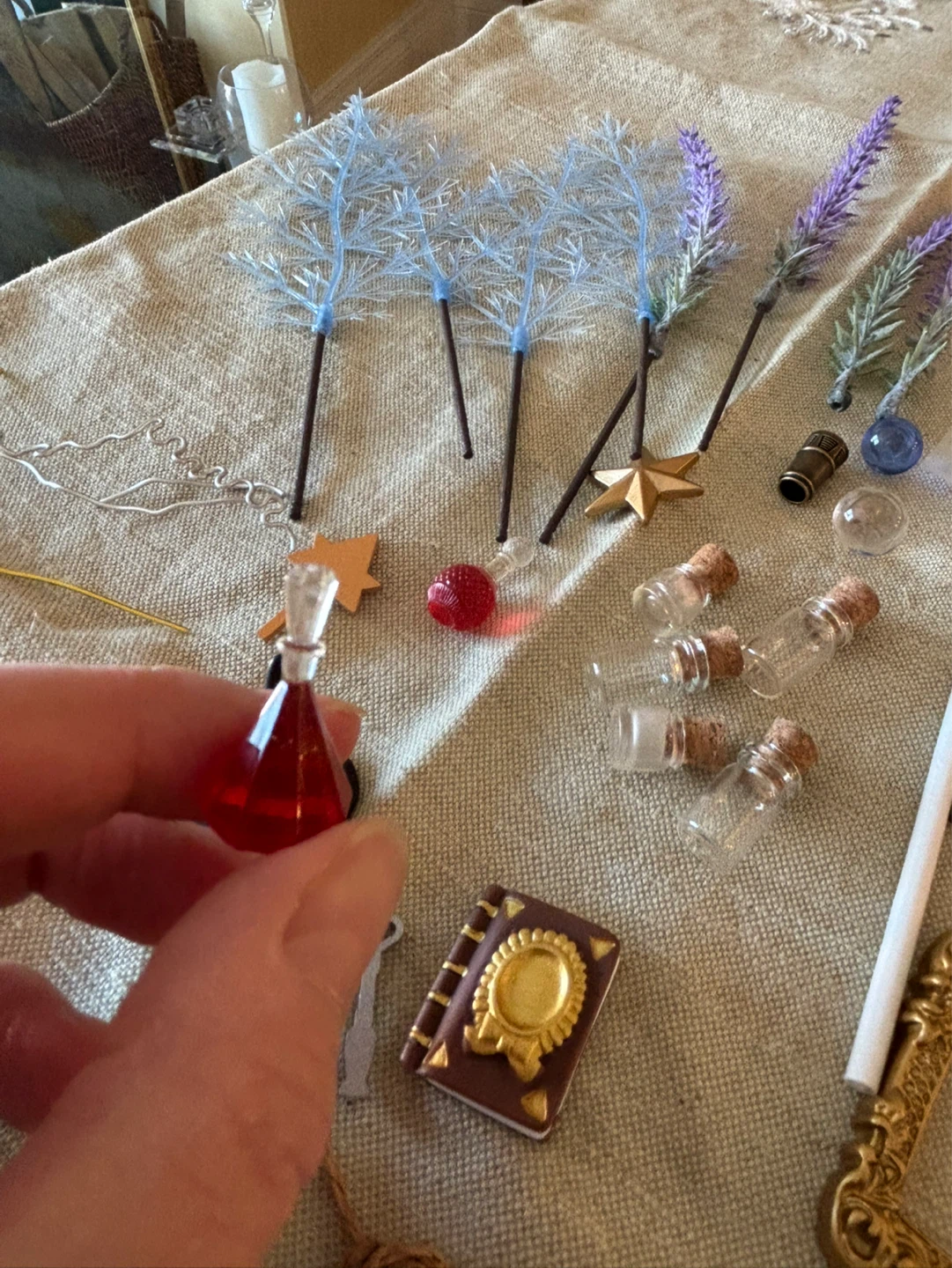 Assorted Miniature Crafting Supplies & Charms - photo 4