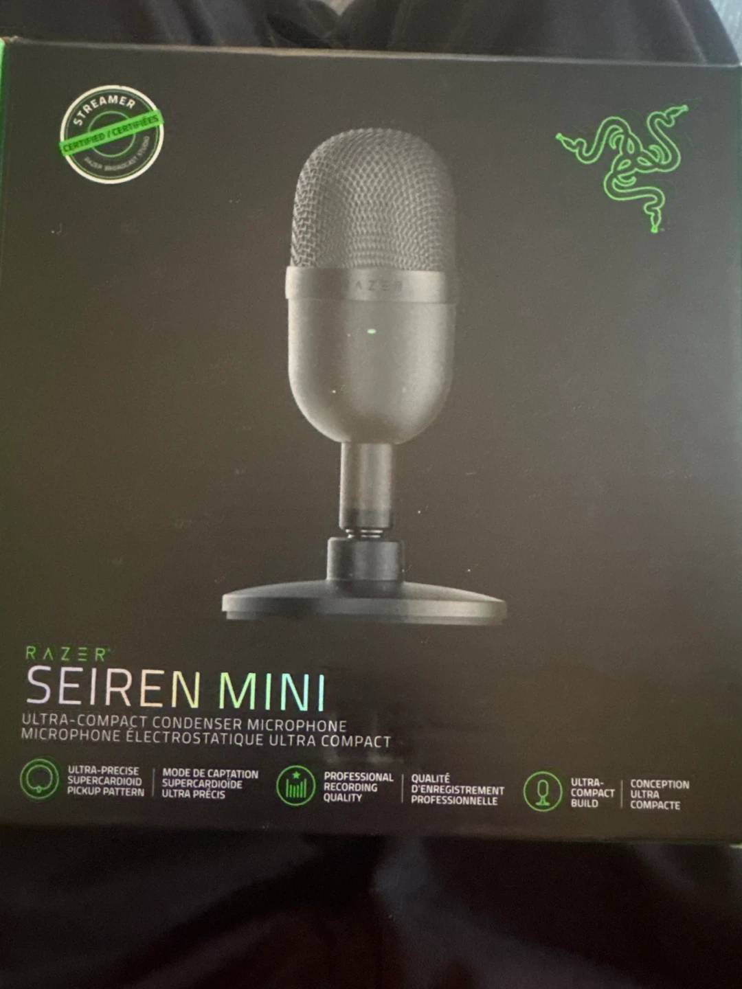 Razer Seiren Mini Ultra-Compact Condenser Microphone