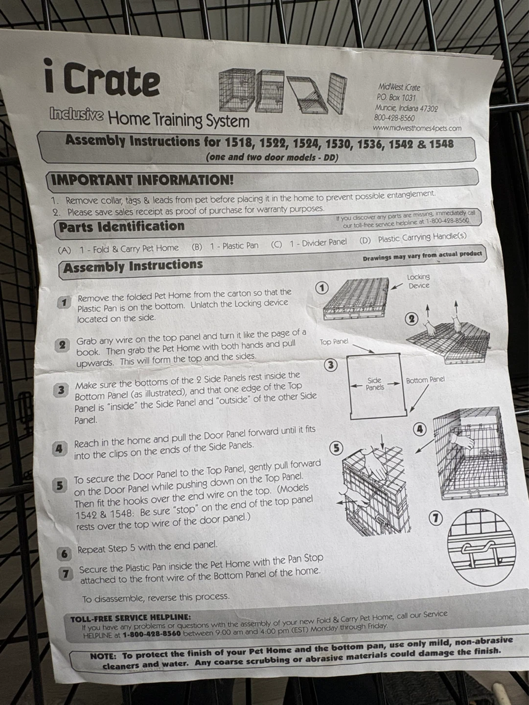 Wire Dog Crate - photo 2
