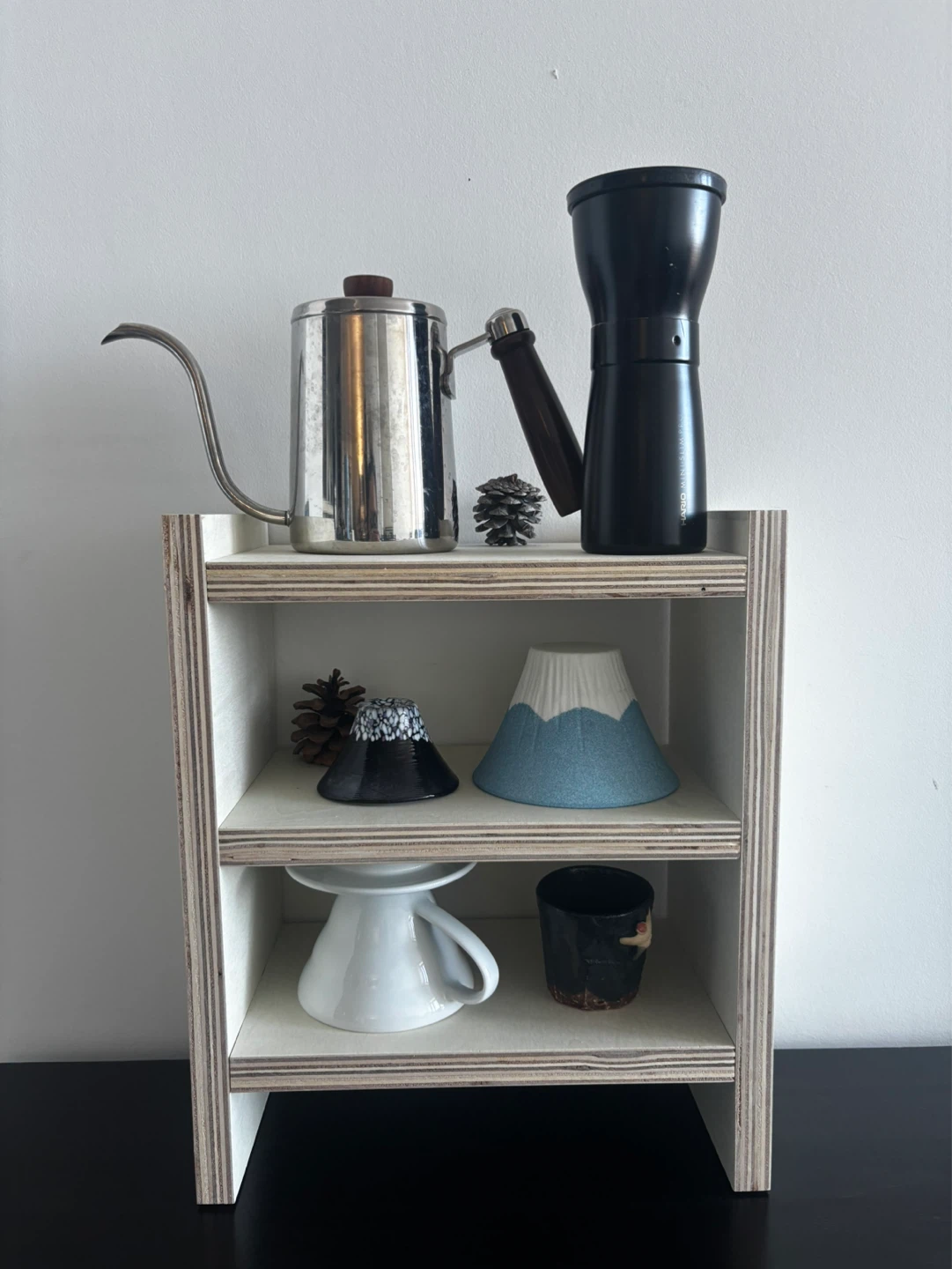 Wooden 3-Tier Shelf