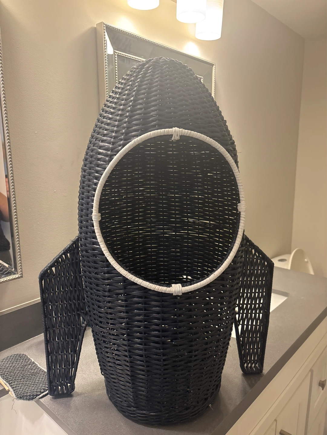 Woven Rocket Storage Basket pottery barn