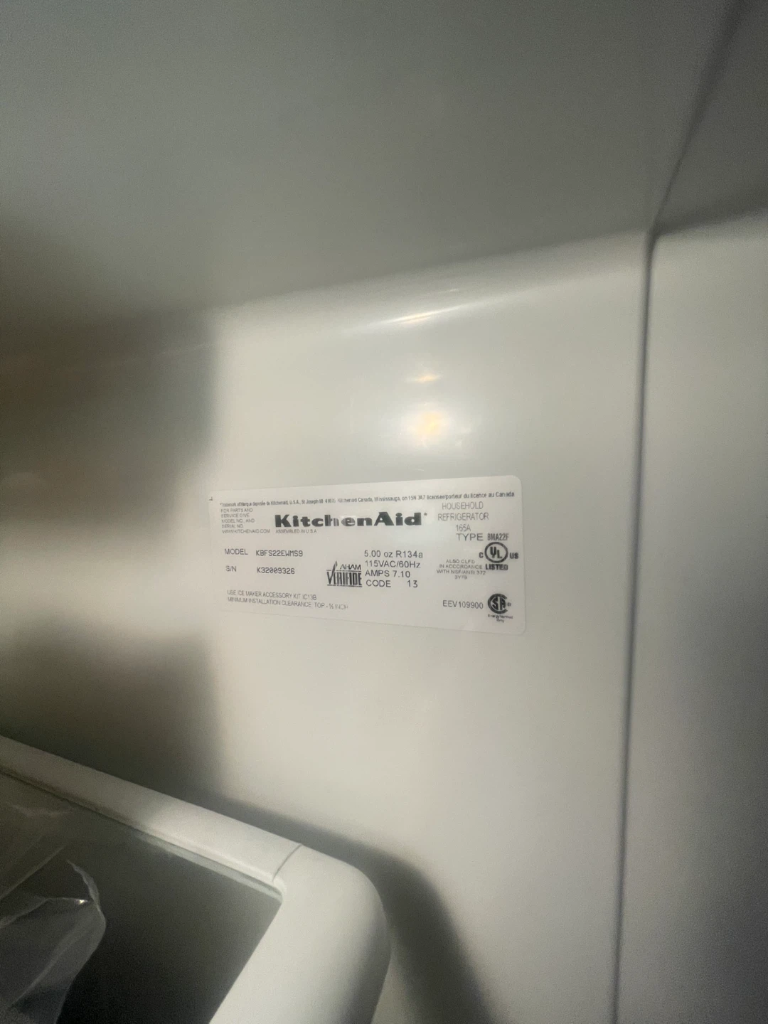 KitchenAid French Door Refrigerator - photo 4