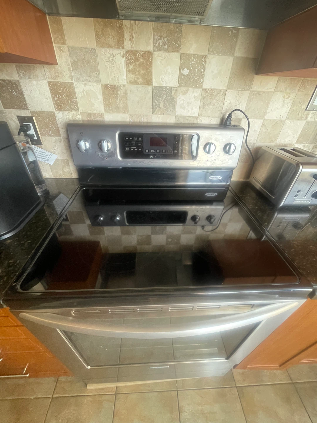 Stainless Steel Electric Range with Convection Oven - photo 2