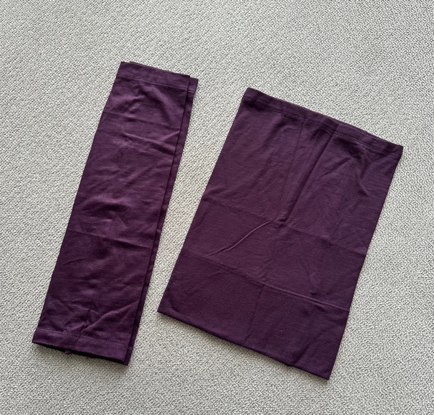 Purple Arm Sleeves / Tube Head Cap