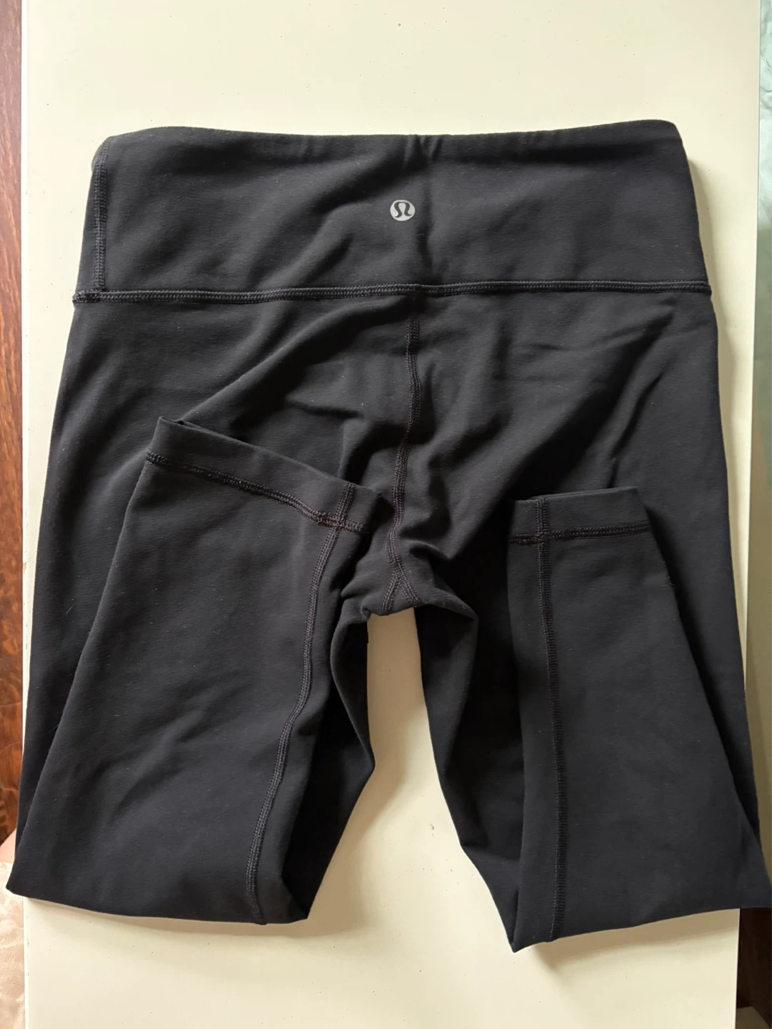 Lululemon Black Crop Leggings size 4 - photo 3