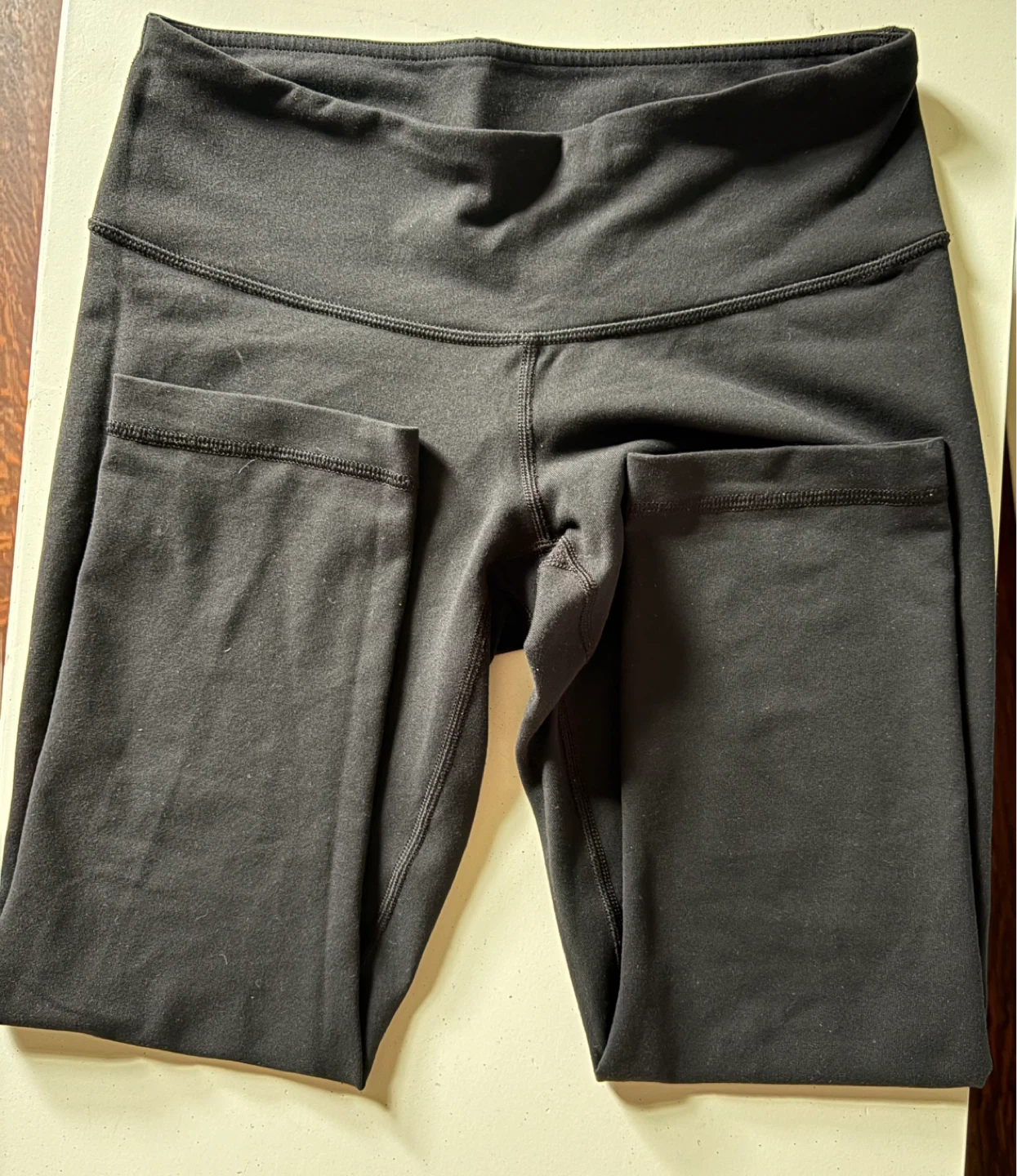 Lululemon Black Crop Leggings size 4 - photo 2