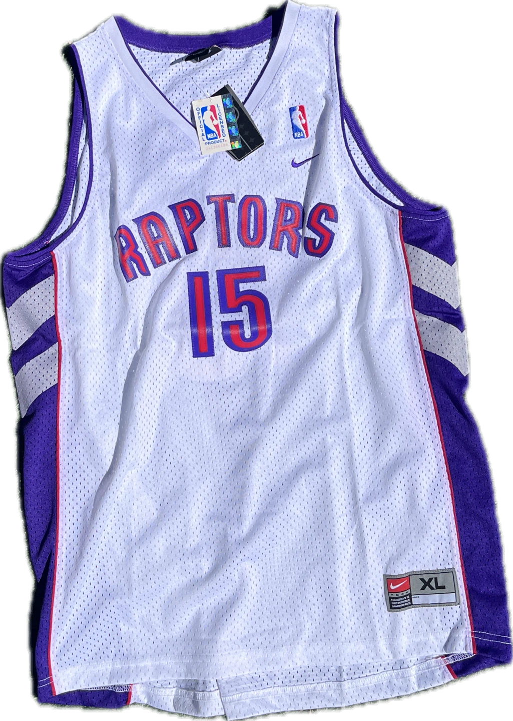 Toronto Raptors Vince Carter Jersey XL