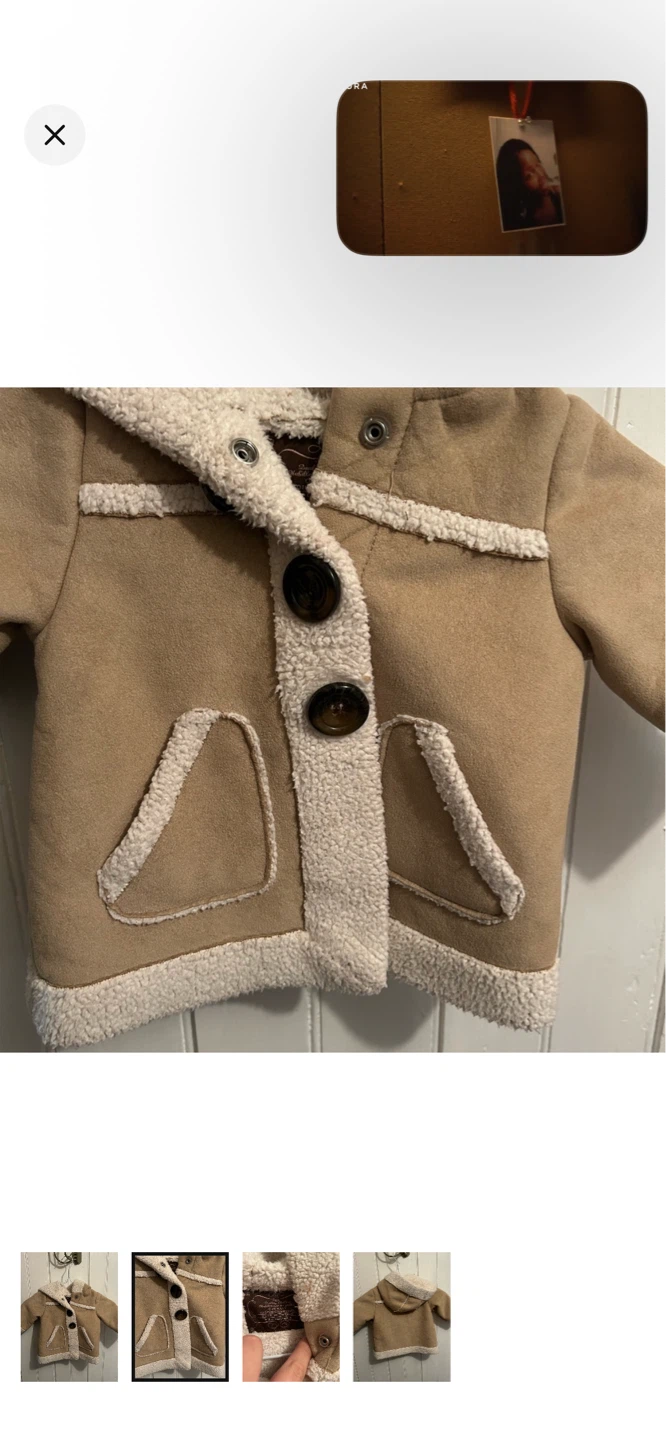 Old Navy Toddler Boys Faux Suede Sherpa Lined Jacket - photo 2
