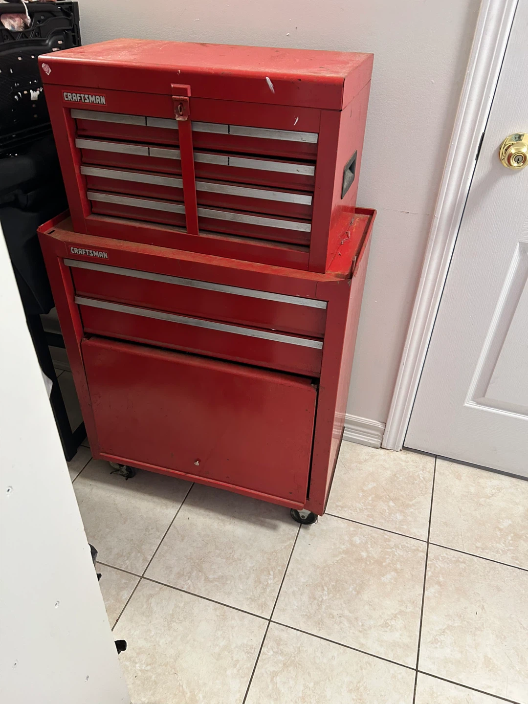 Craftsman Red Rolling Tool Chest Cabinet - photo 2
