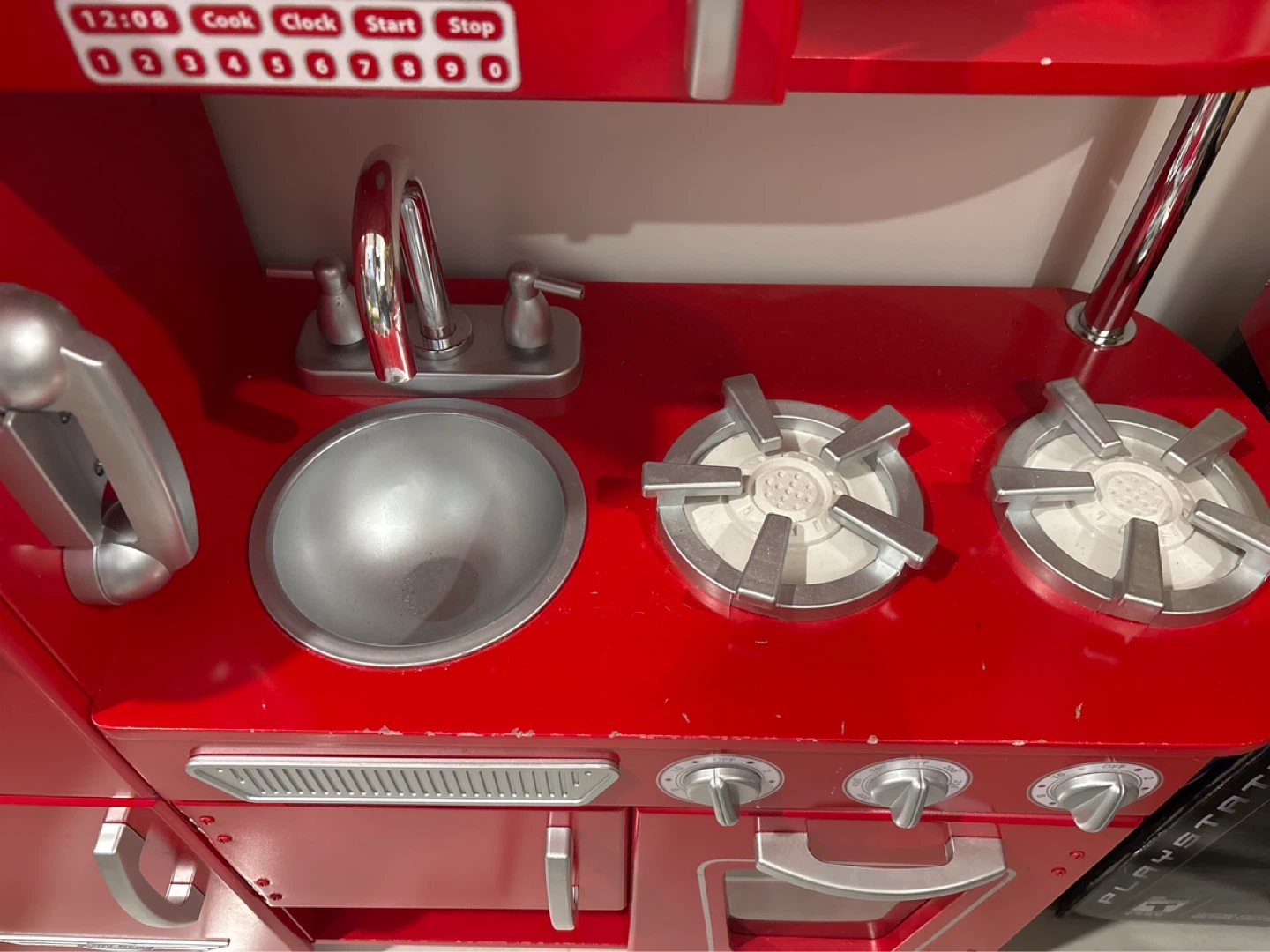 KidKraft Red Wooden Play Kitchen - photo 2