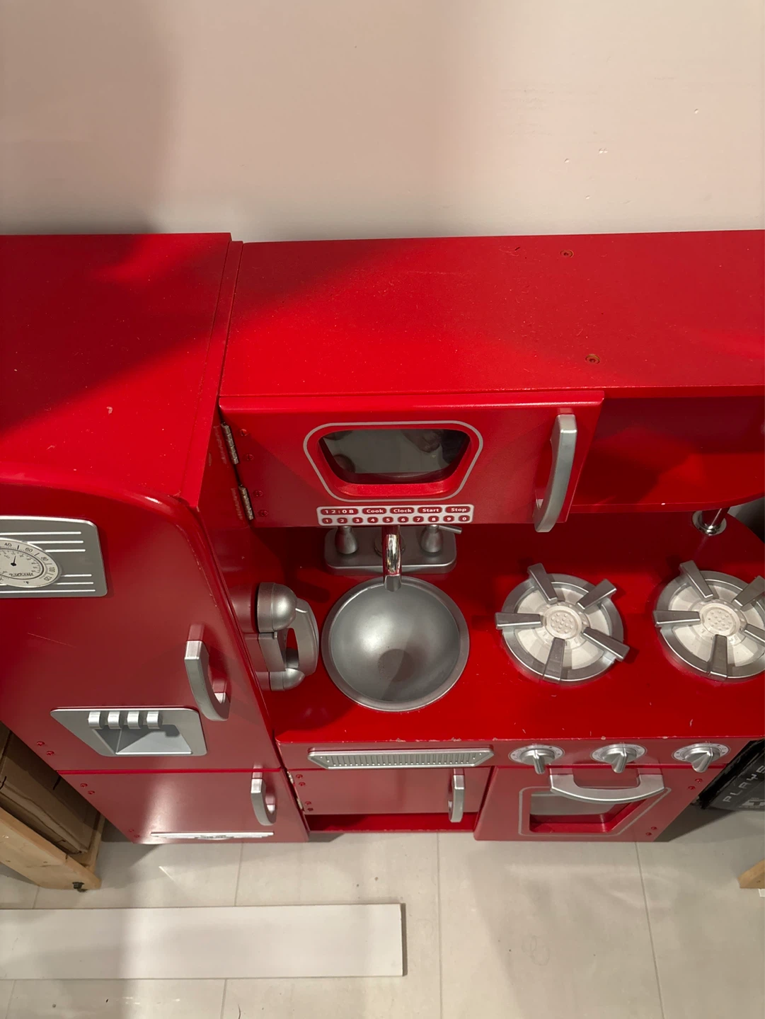 KidKraft Red Wooden Play Kitchen - photo 3