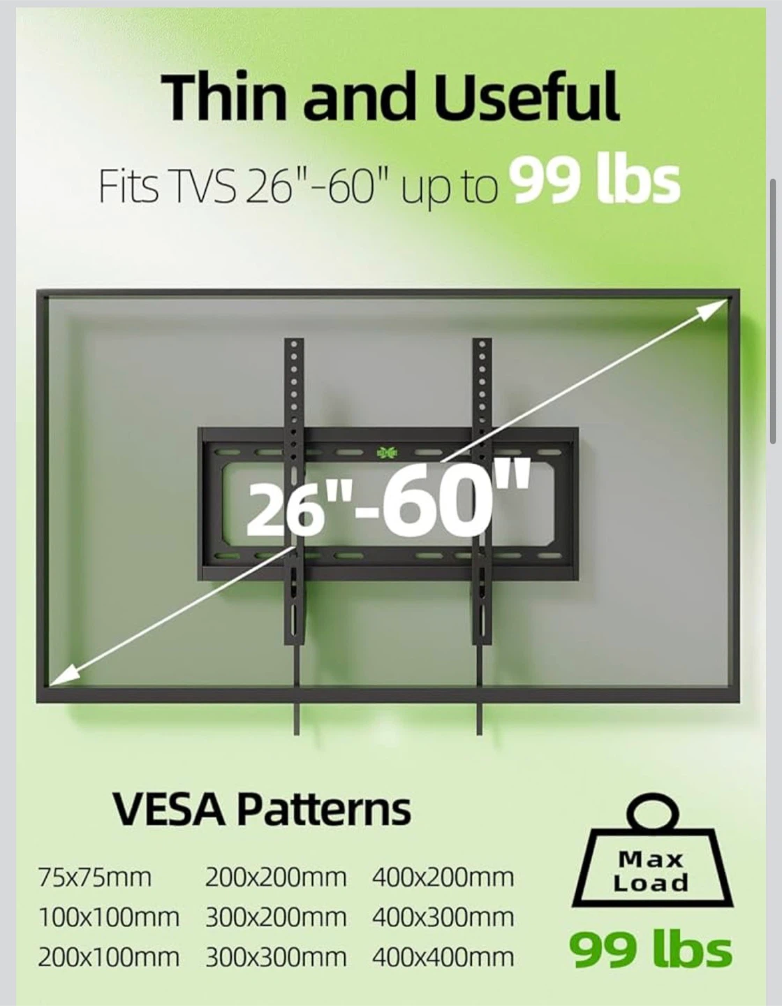 Tilting TV Wall Mount - photo 2