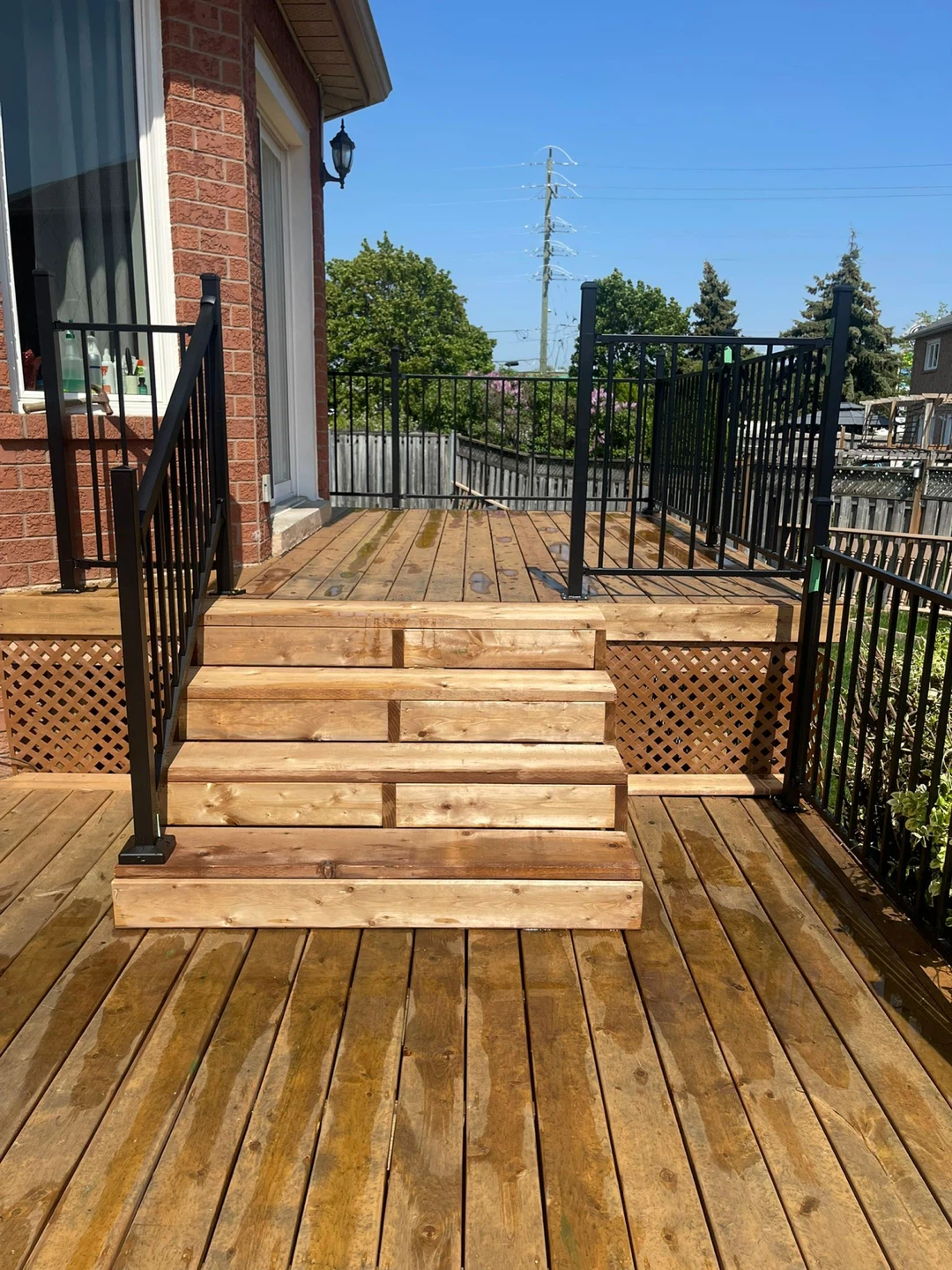 Deck lumber and construction materials - photo 3