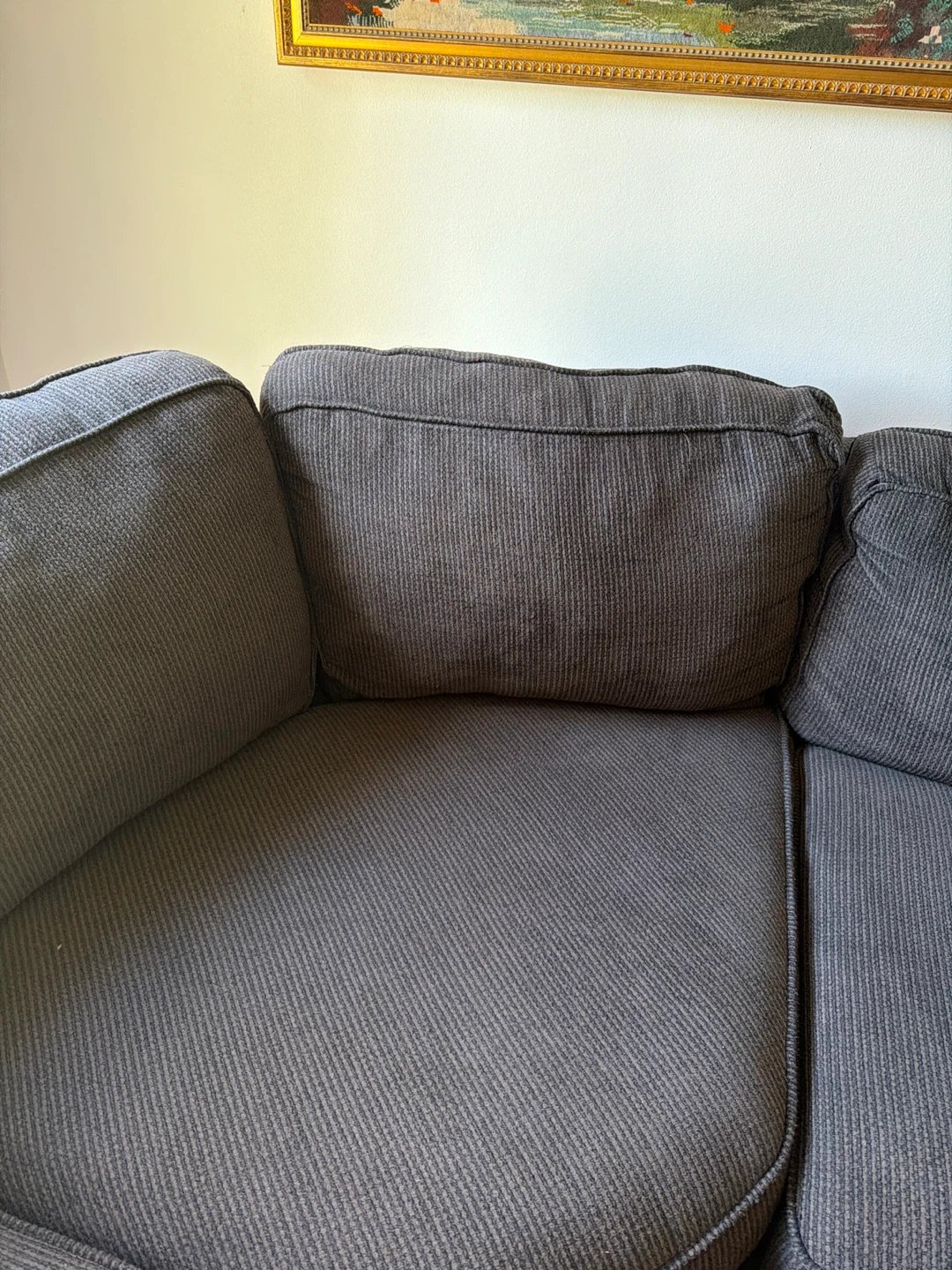 Dark Gray Sectional Sofa - photo 2