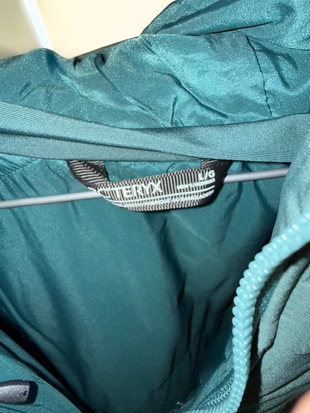 Arc'teryx Hooded Puffer Jacket - Green - Size L - photo 2
