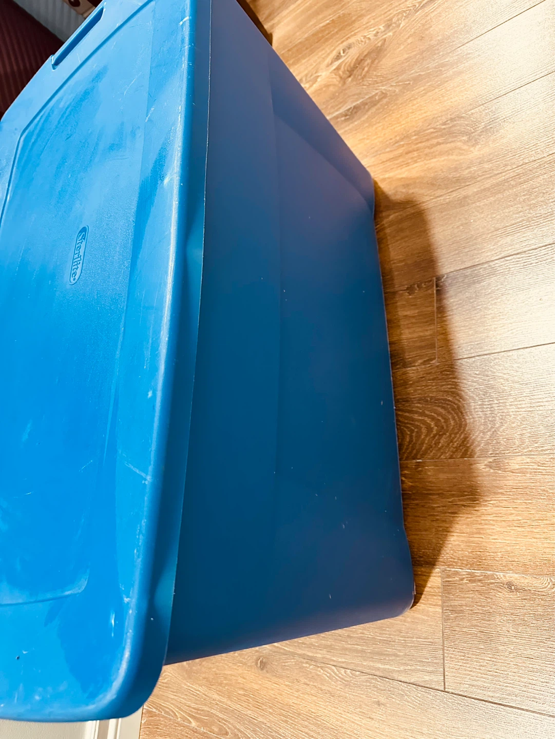 Sterilite Blue Storage Bin - photo 3