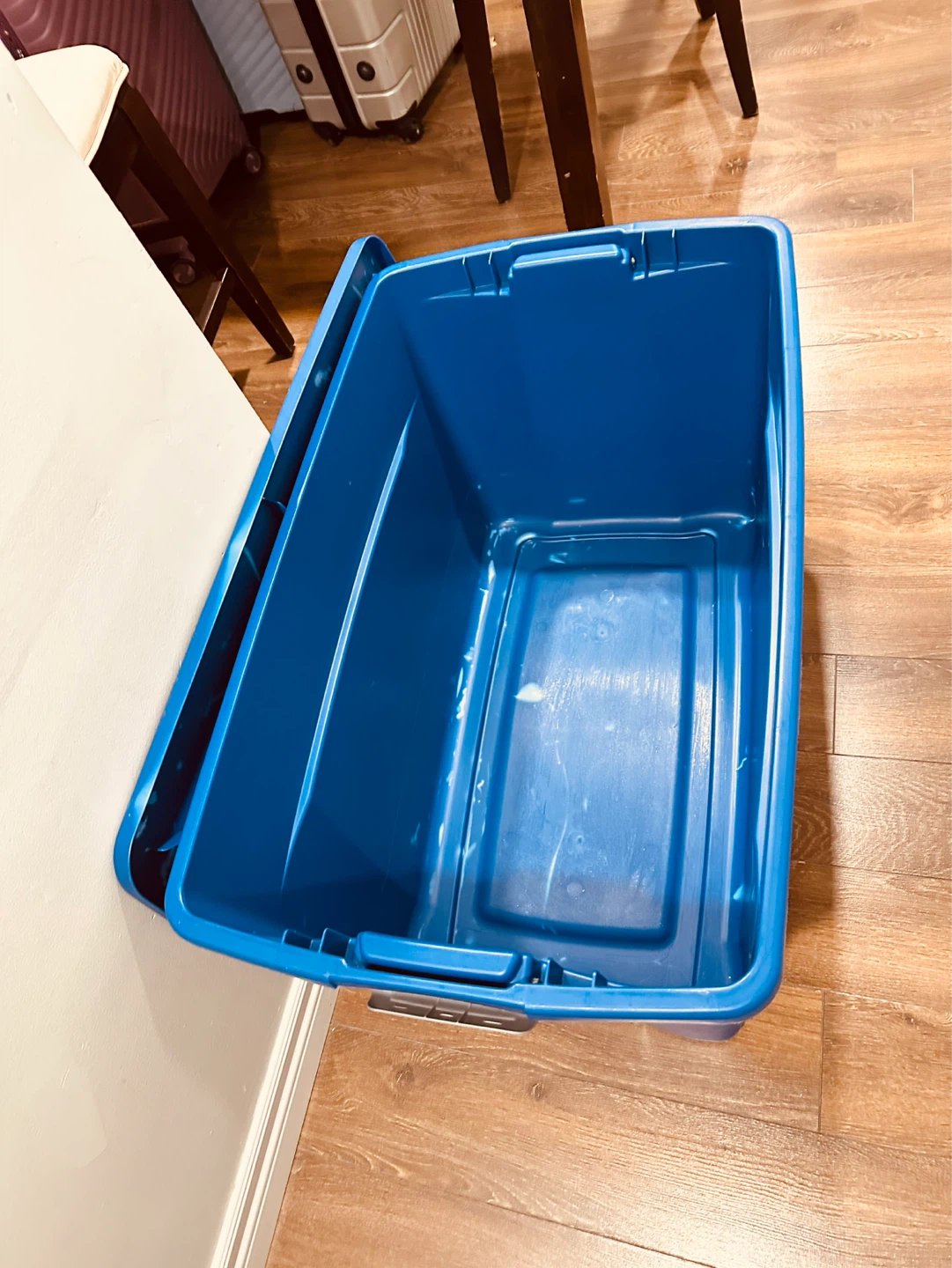 Sterilite Blue Storage Bin - photo 2