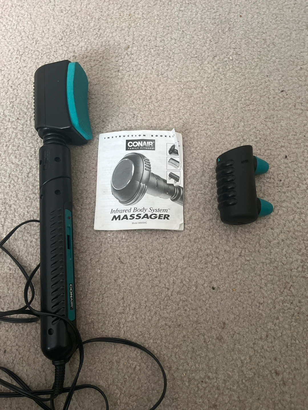 Conair Infrared Body System Massager with Attachments