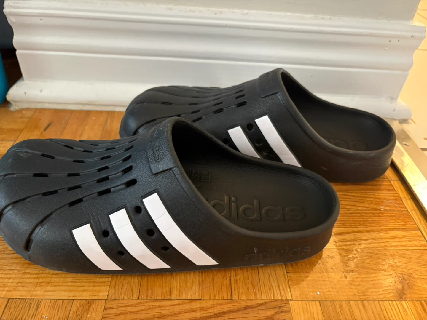 Adidas Black Water Clogs Slides Sandals