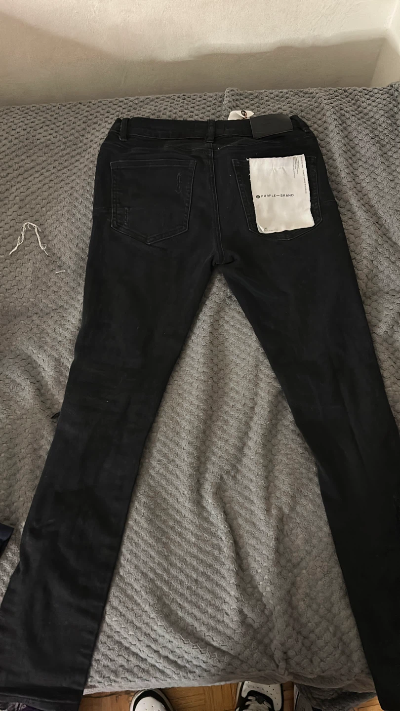 Size 29 Purple Jeans (black) - photo 2