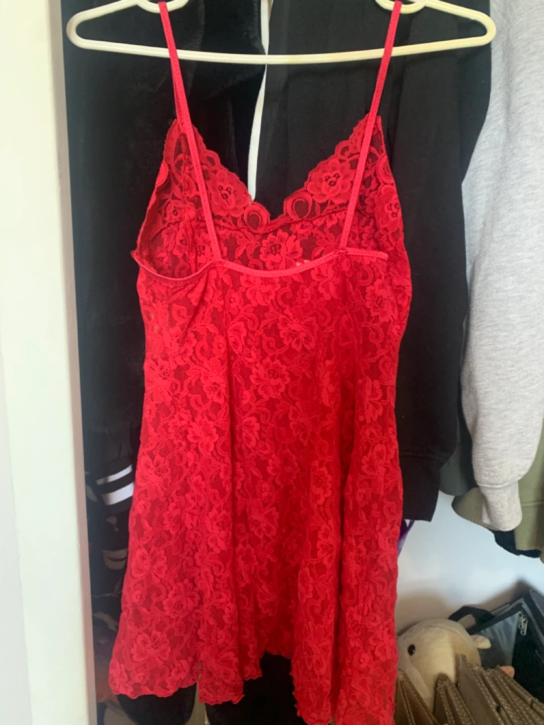 Red Lace Dress