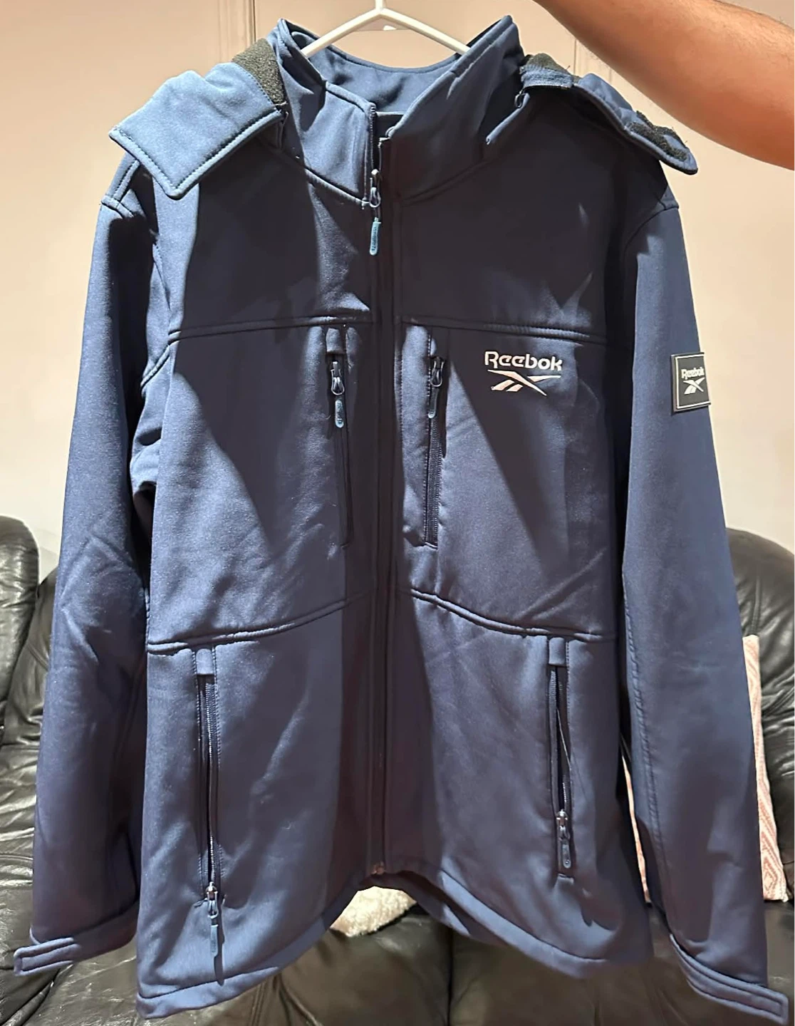 Reebok Men's Navy Softshell Jacket