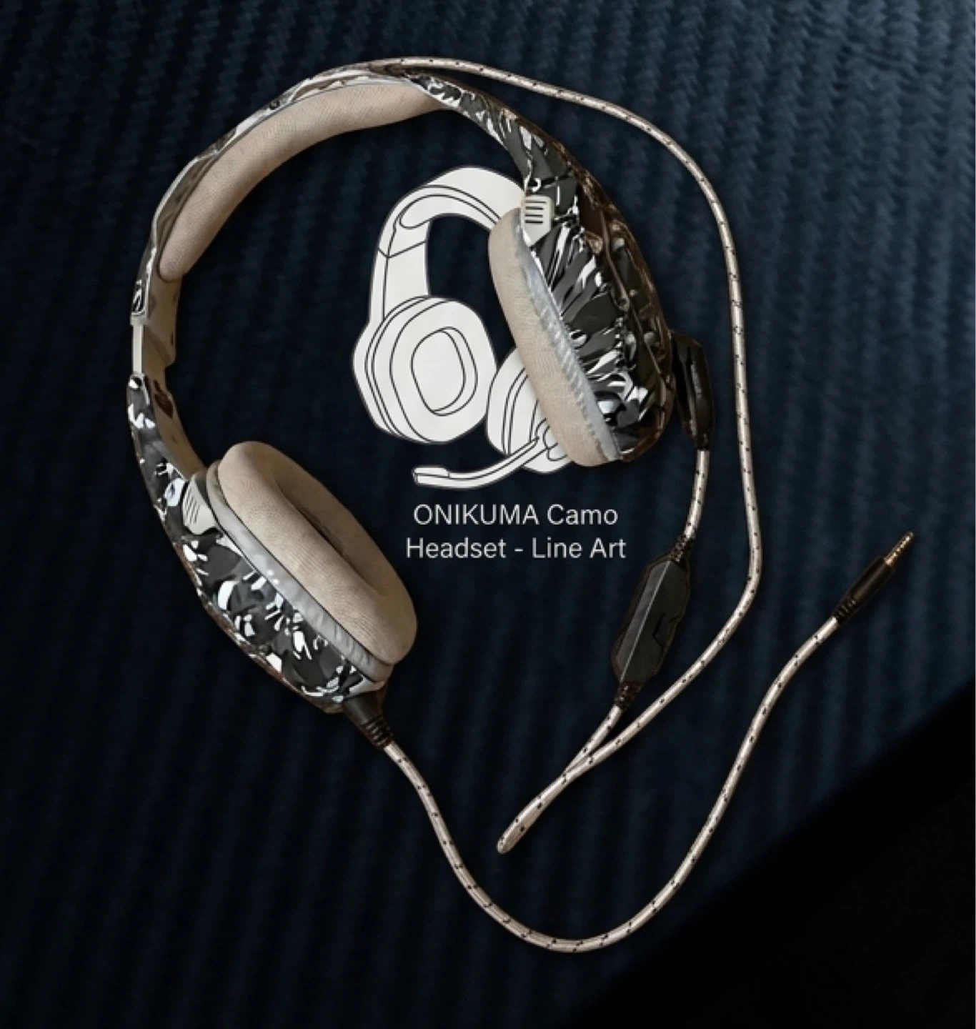 Onikuma Gaming Headset 🎧 Camo | Good Condition 🎮💯