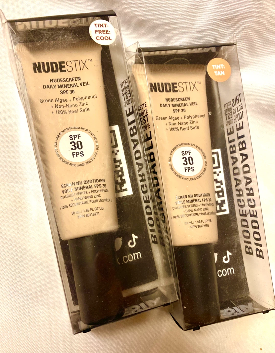 Nudestix Nudescreen Daily Mineral Veil SPF 30 - Tint-Free Cool