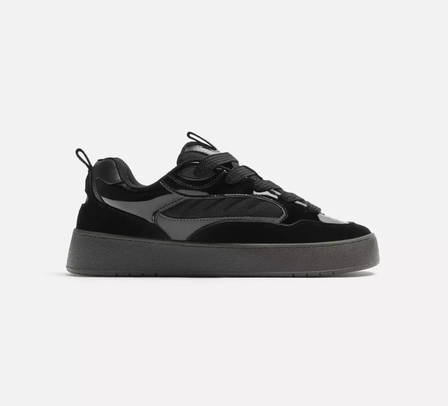 ZARA Black Chunky Platform Sneakers Tags intact - photo 5
