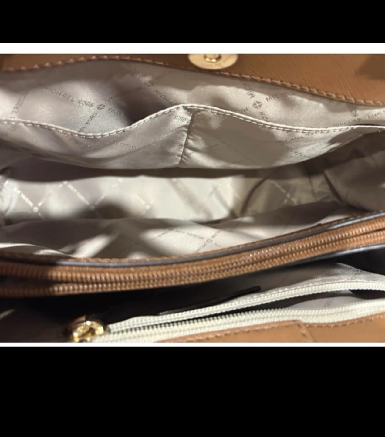 Michael Kors Brown Leather Tote Bag - photo 3