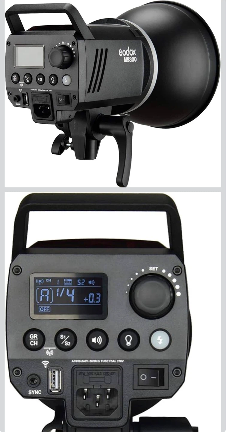 Godox MS300 Studio Flash - photo 4