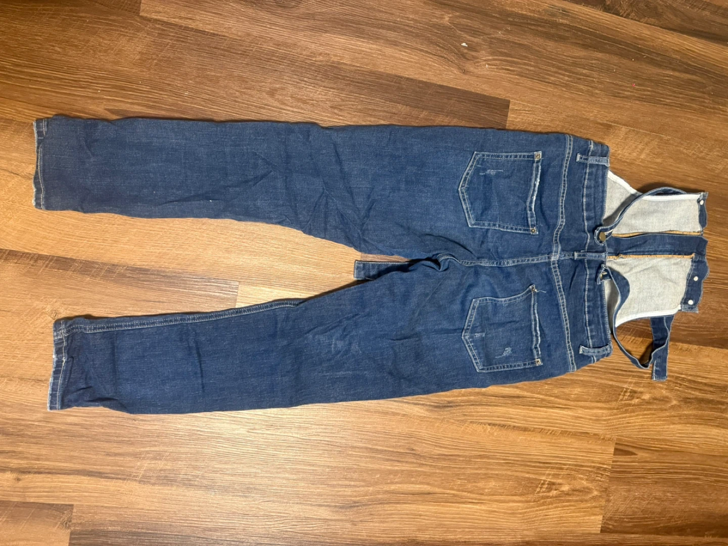 Blue Denim Overalls - photo 2