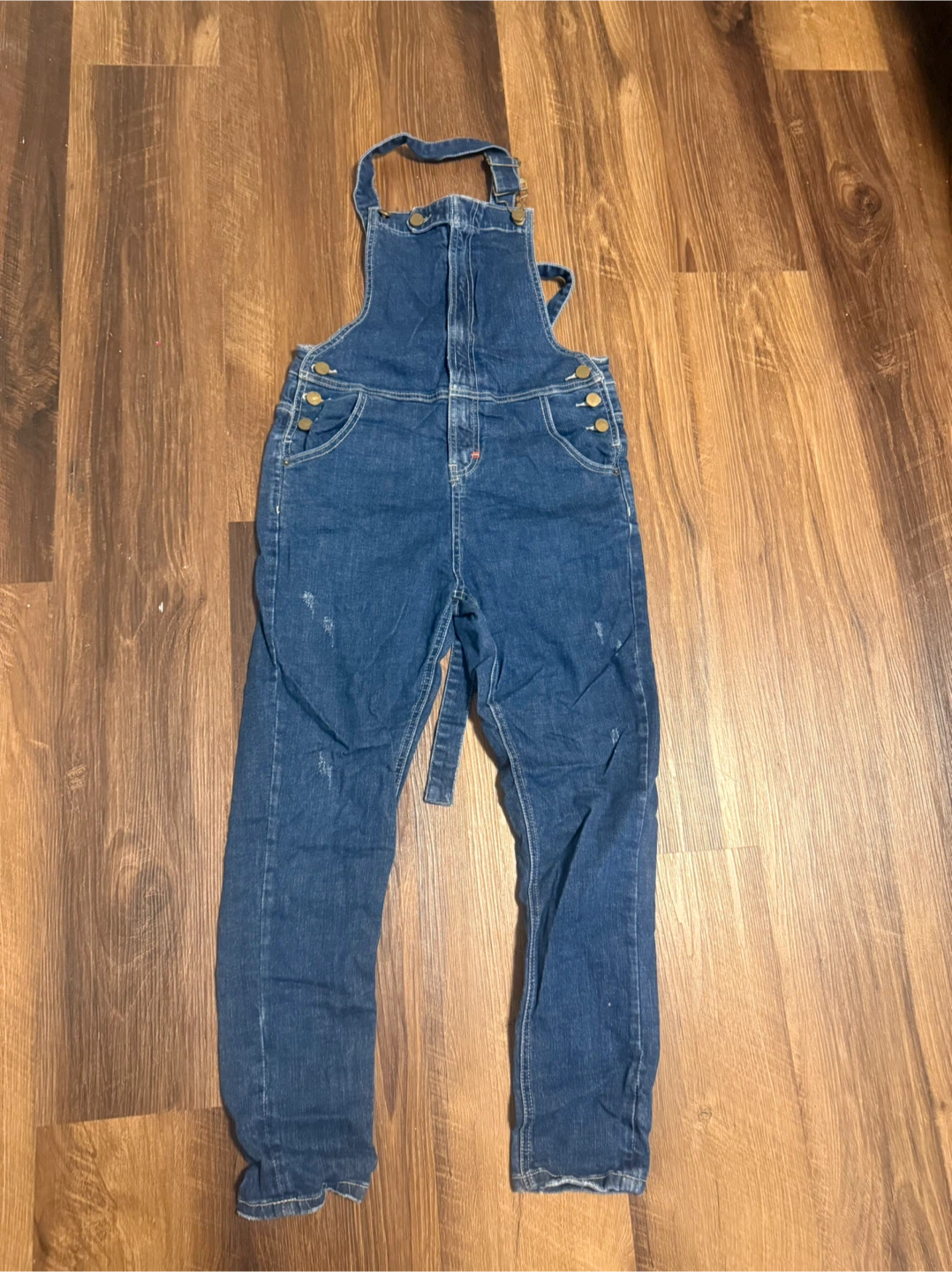 Blue Denim Overalls