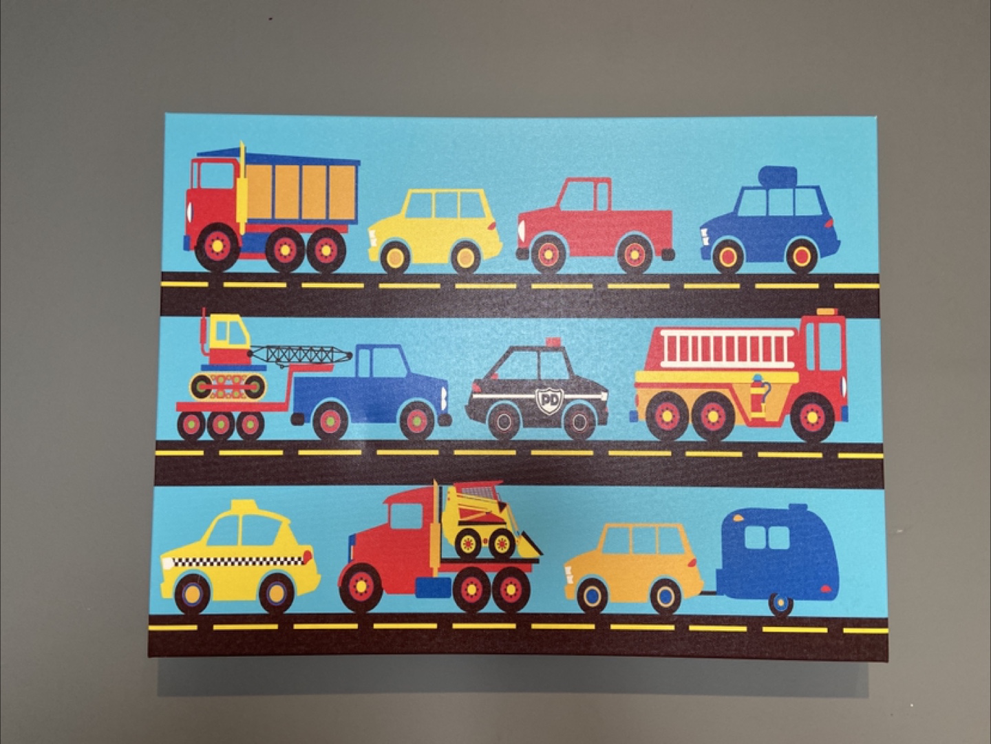 Canvas Print of Various Vehicles - photo 2