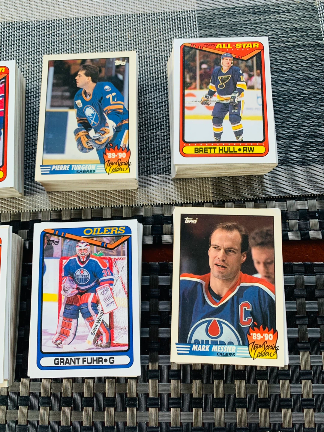 Over 450 Hockey Trading Cards w/ 69 FREE CARDS - 1990 TOPPS - photo 4