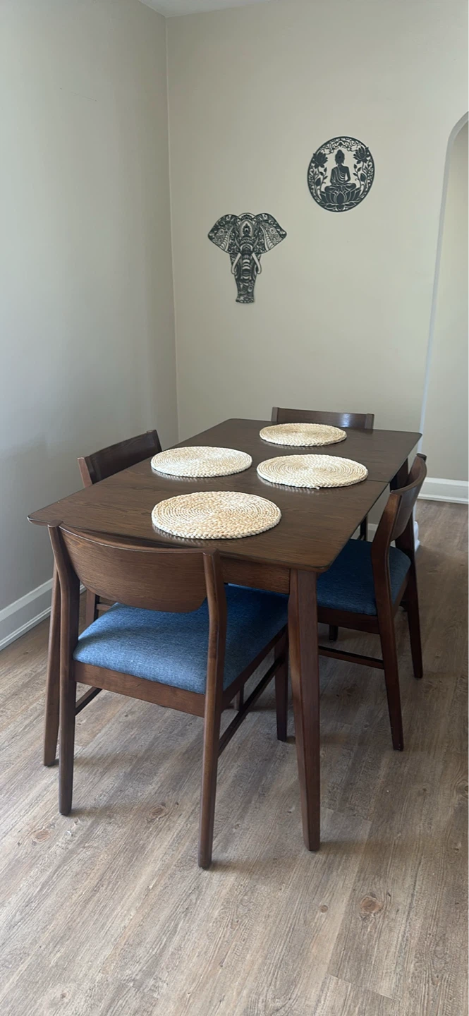 Dining Table Set with 4 Chairs - photo 2