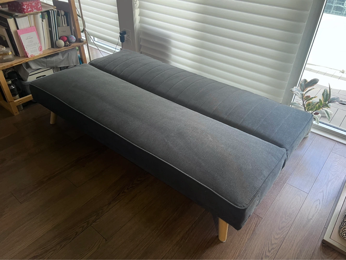 Dark Grey Sofa Bed (Structube) - photo 3