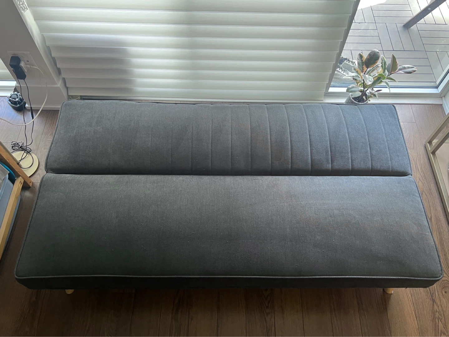 Dark Grey Sofa Bed (Structube) - photo 4